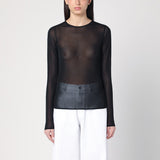 Golden Goose Black semi-transparent sweater
