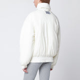 Golden Goose White nylon zip jacket