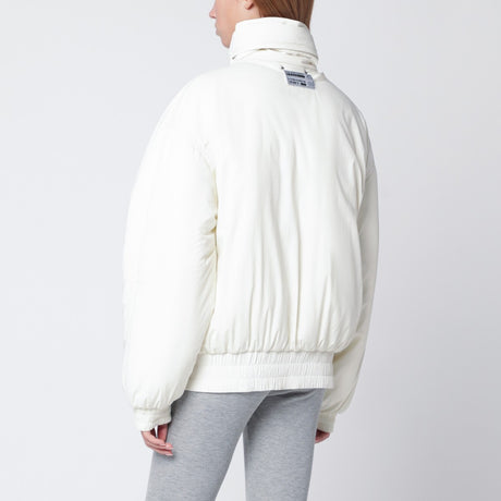 Golden Goose White nylon zip jacket