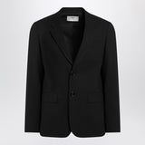 Ami Paris Single-Breasted Jacket Black Wool
