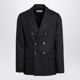 Ami Paris Grey wool double-breasted jacket
