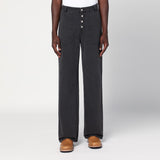 Basketcase Gallery Wide-leg Vintage Black denim pants