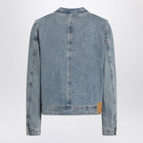 Ami Paris Denim zip-up Ami De Coeur jacket