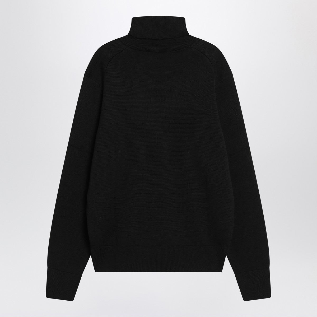Ami Paris Black turtleneck sweater Ami De Coeur