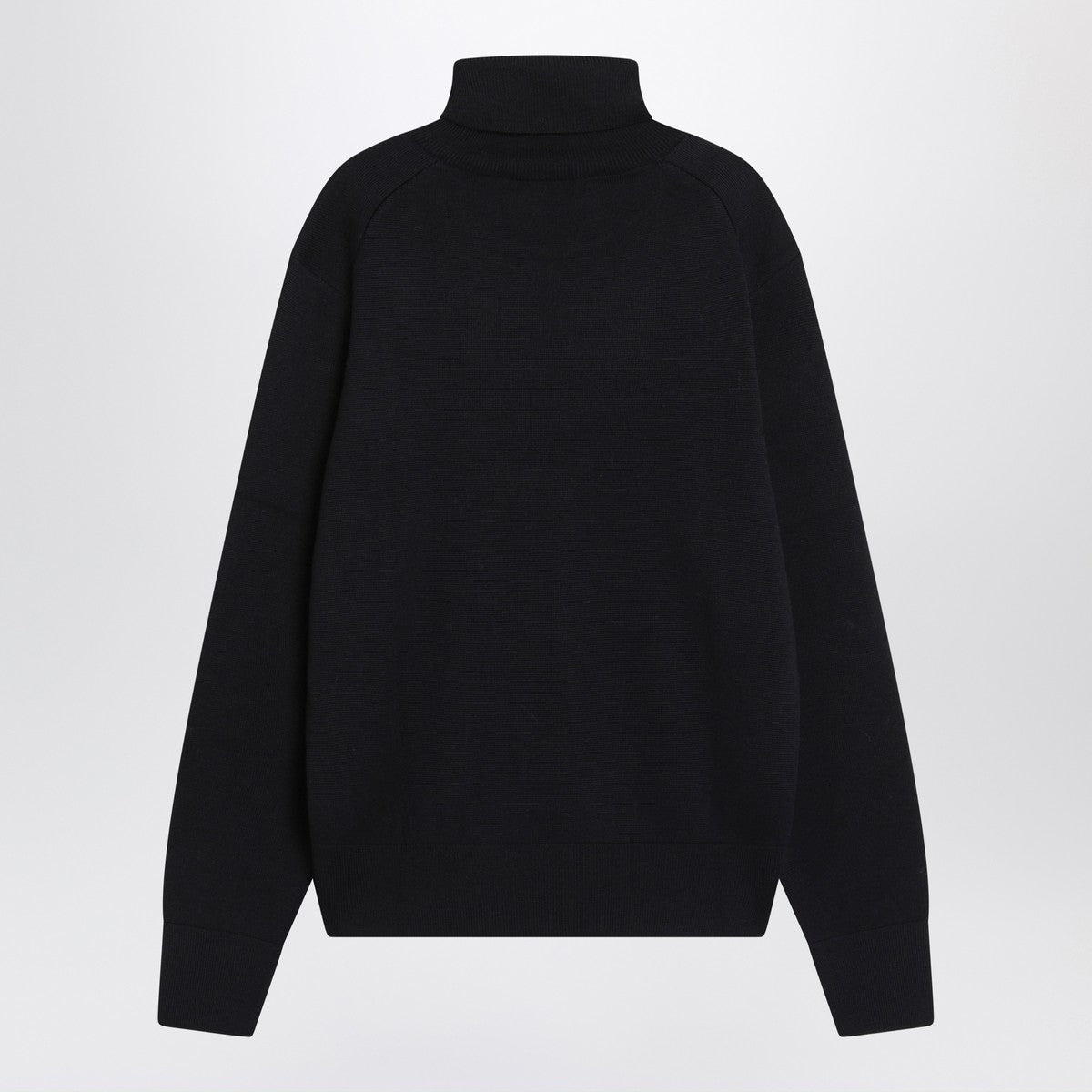 Ami Paris Navy blue turtleneck sweater Ami De Coeur