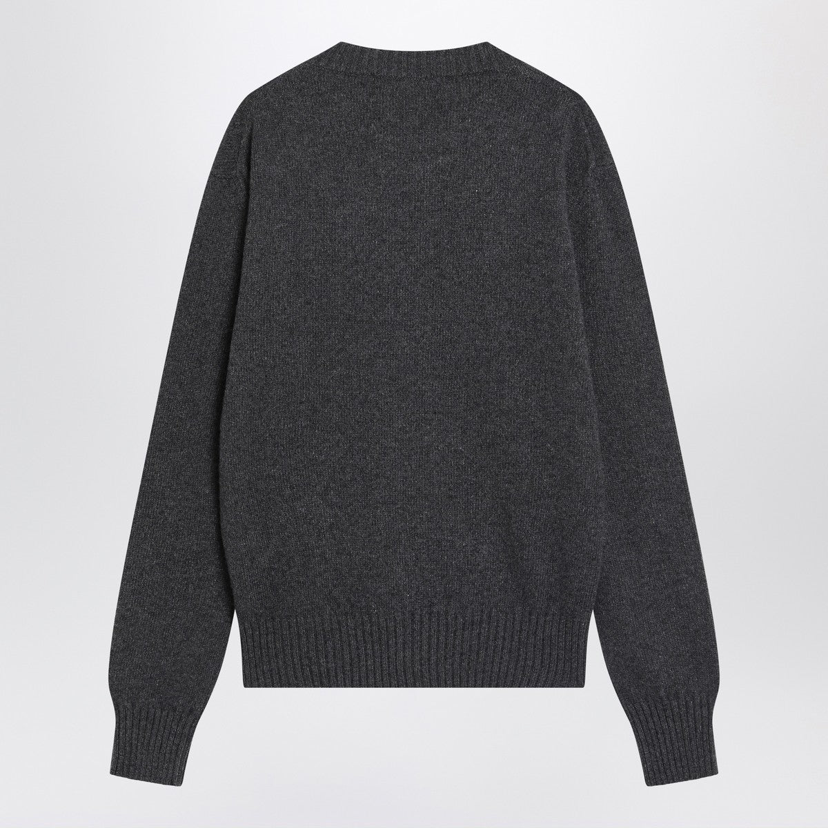 Ami Paris Anthracite grey Ami De Coeur sweater