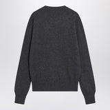 Ami Paris Anthracite grey Ami De Coeur sweater
