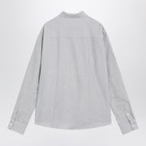 Ami Paris Ami De Coeur striped white shirt