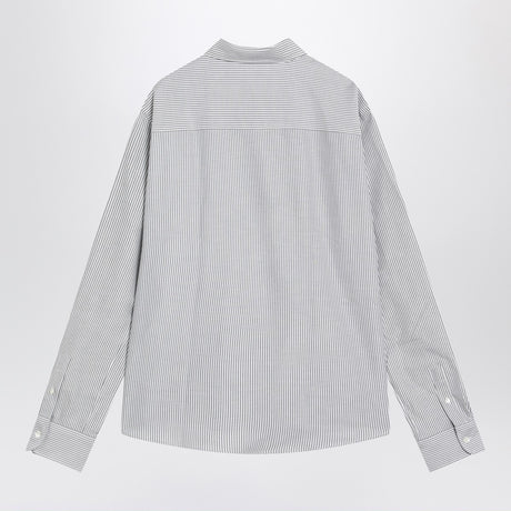 Ami Paris Ami De Coeur striped white shirt