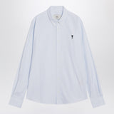 Ami Paris Light blue/white striped shirt Ami De Coeur