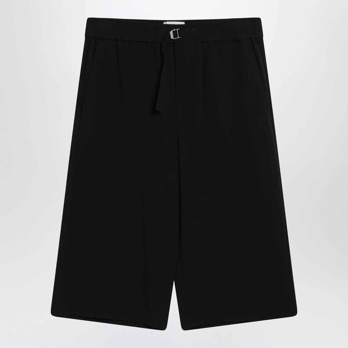 Ami Paris Bermuda wide black in cotton