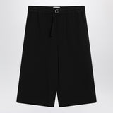 Ami Paris Bermuda wide black in cotton