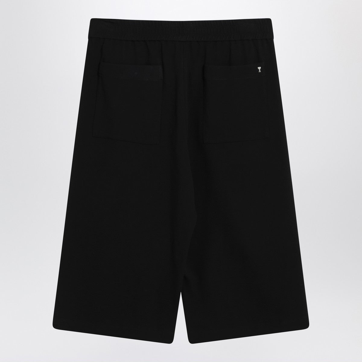 Ami Paris Bermuda wide black in cotton