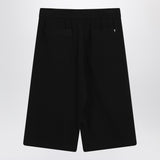 Ami Paris Bermuda wide black in cotton