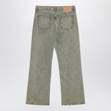 Ami Paris Laurel green faded effect jeans