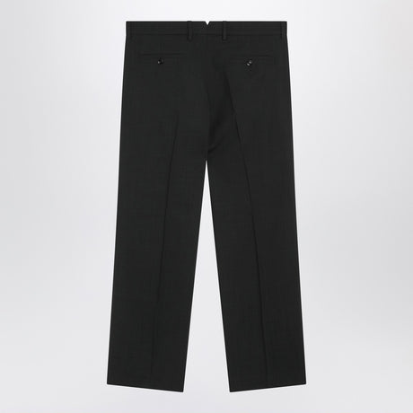 Ami Paris Charcoal grey wool trousers