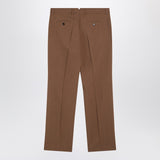 Ami Paris Hazelnut wool trousers