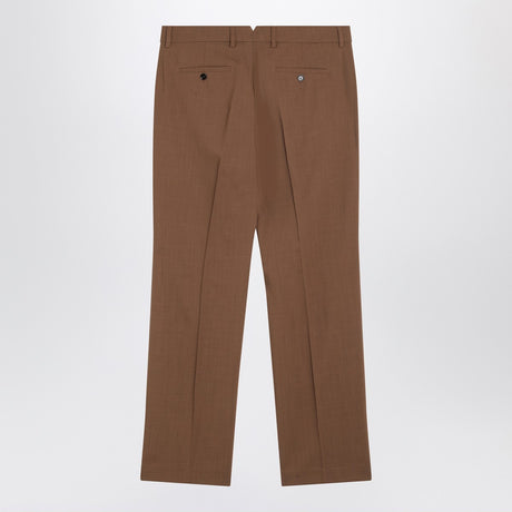 Ami Paris Hazelnut wool trousers