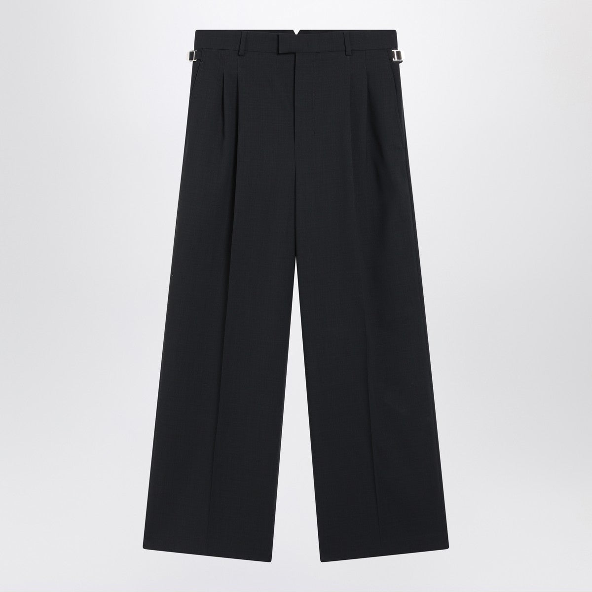 Ami Paris Charcoal gray wool trousers