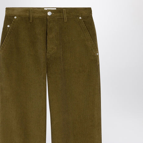 Ami Paris Bronze corduroy trousers