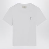 Ami Paris T-shirt Ami De Coeur white in cotton