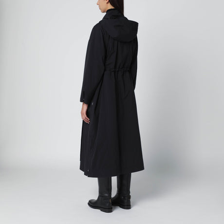 HERNO Laminar trench coat in black 2L Gore-Tex