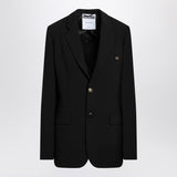 Moschino Black single-breasted jacket