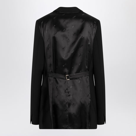 Moschino Black single-breasted jacket