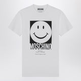 Moschino White cotton Smile T-shirt