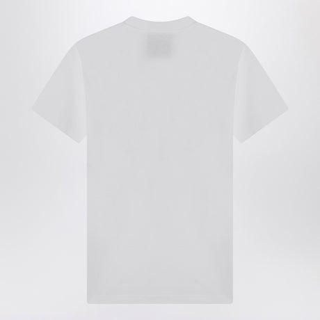 Moschino White cotton Smile T-shirt