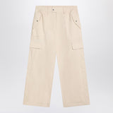 adidas by Wales Bonner Ivory cotton cargo trousers