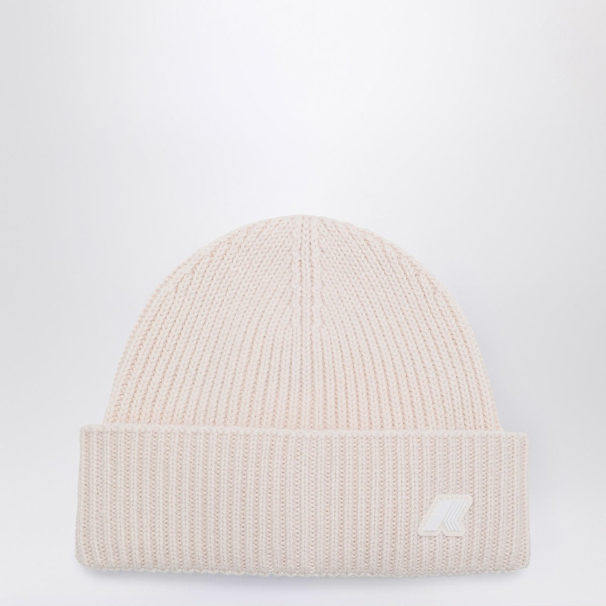 K-Way Brice beanie in gardenia white melange