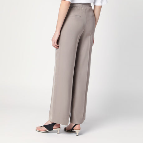 Calvin Klein Ash grey trousers in linen blend