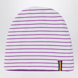 K-Way Set two reversible pieces striped white/purple