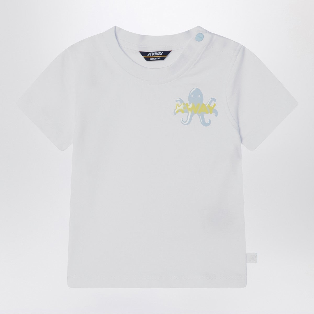 K-Way White Pete Octopus t-shirt