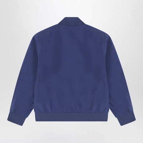 K-Way Aorelian blue nylon jacket