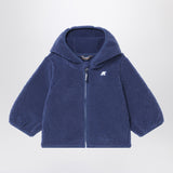 K-Way Cobalt blue fleece hoodie