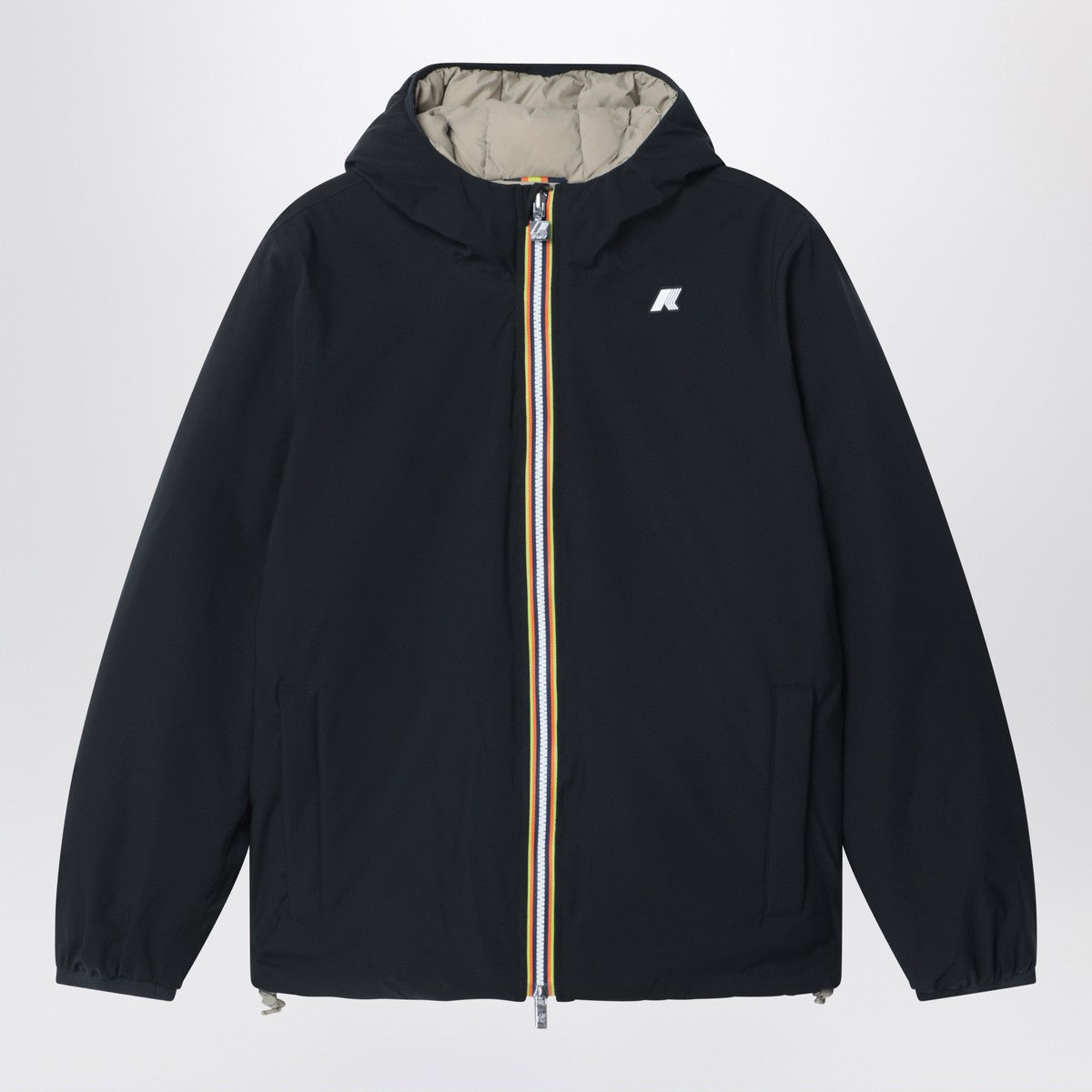 K-Way Reversible Jack jacket in black/green