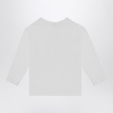 KENZO White cotton T-shirt with logo