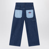 KENZO Blue/light blue jeans in denim