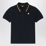K-Way Jude blue polo in cotton piqué