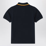 K-Way Jude blue polo in cotton piqué