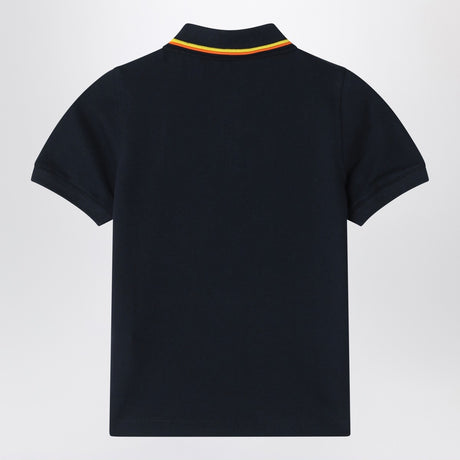 K-Way Jude blue polo in cotton piqué