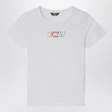 K-Way White Emel t-shirt with logo