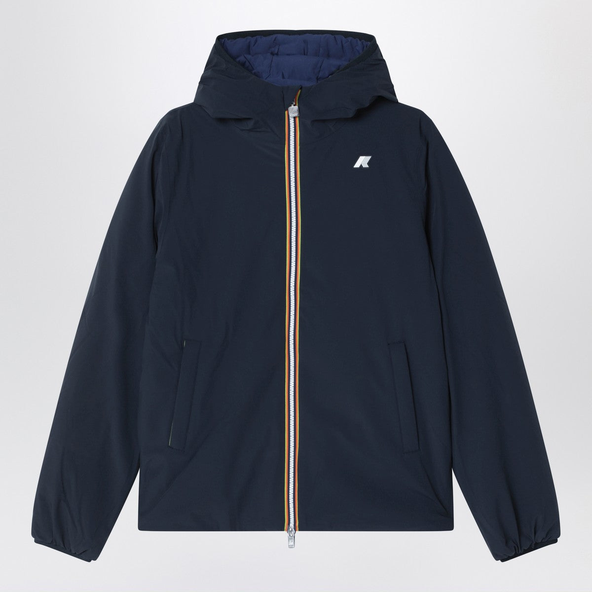 K-Way Reversible Jack jacket in blue/cobalt blue