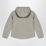 K-Way Reversible Lily Warm jacket in green/gardenia white