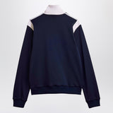 adidas by Wales Bonner Navy blue stretch twill slim track jacket