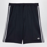 adidas by Wales Bonner Navy blue oversized stretch twill Bermuda shorts