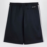 adidas by Wales Bonner Navy blue oversized stretch twill Bermuda shorts