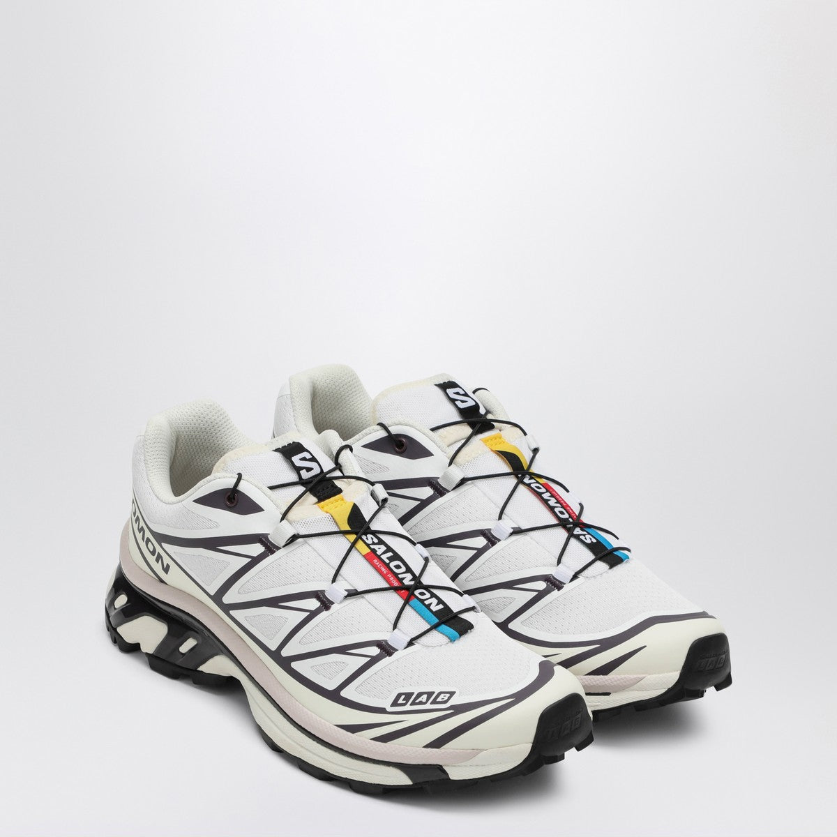 Salomon Sneaker XT-6 White/Vanilla Ice/Plum perfect
